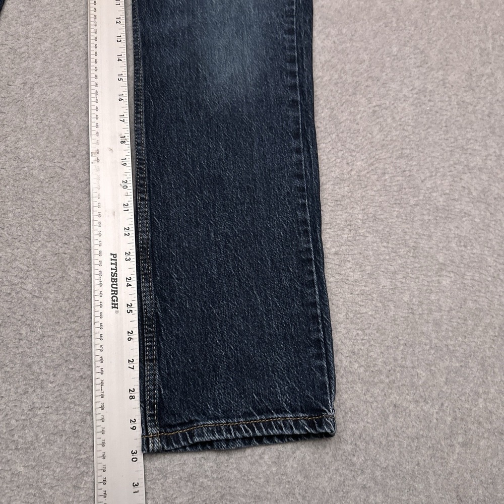 Levi's 511 Jeans Men's 33x30* Slim Fit Straight Leg Dark Wash Denim Stretch EUC - Picture 4 of 11